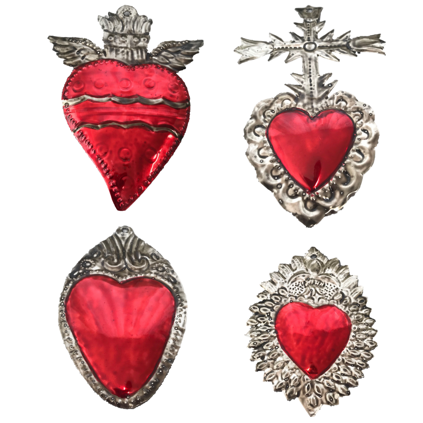 Mexican Milagros Charms - Set of 4