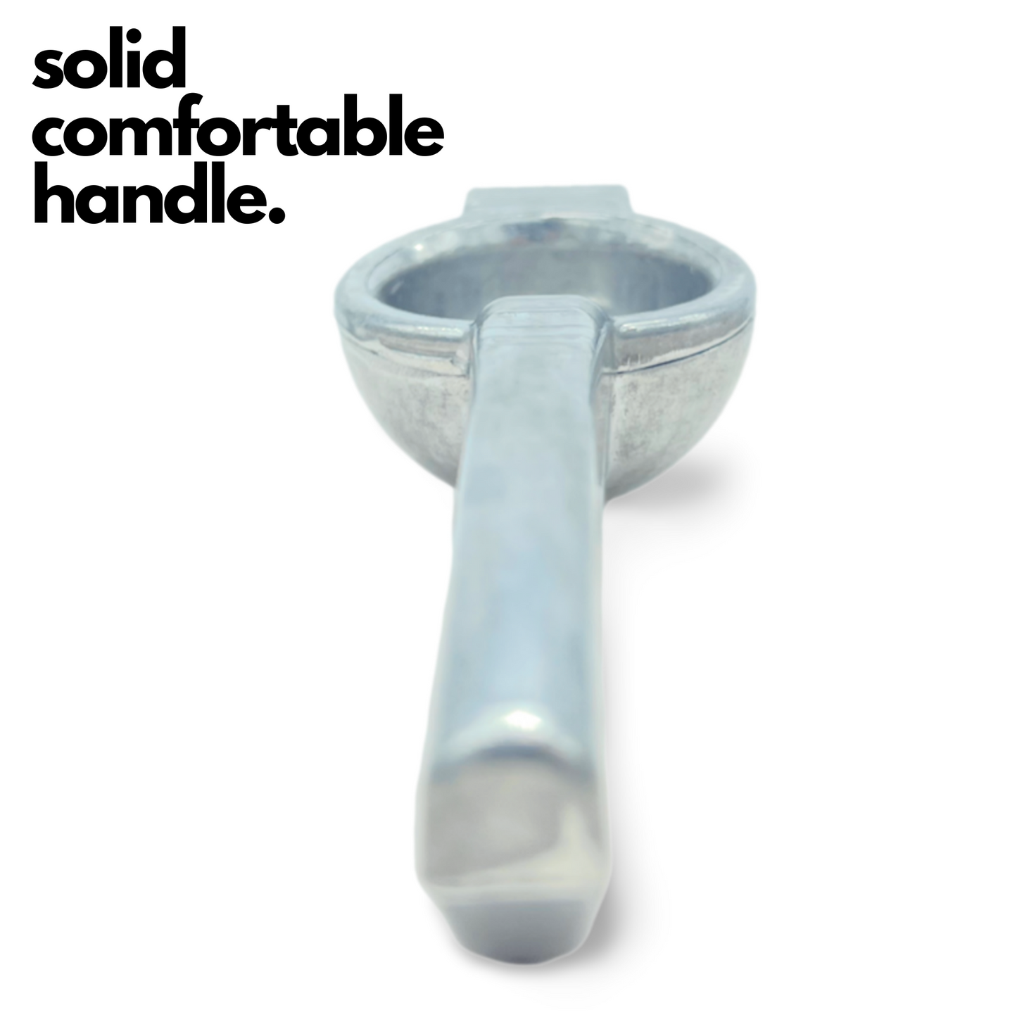 Authentic Mexican Lemon Squeezer, heavy-duty manual juicer, easy-to-use with vintage Mexican style, crafted from premium aluminum.