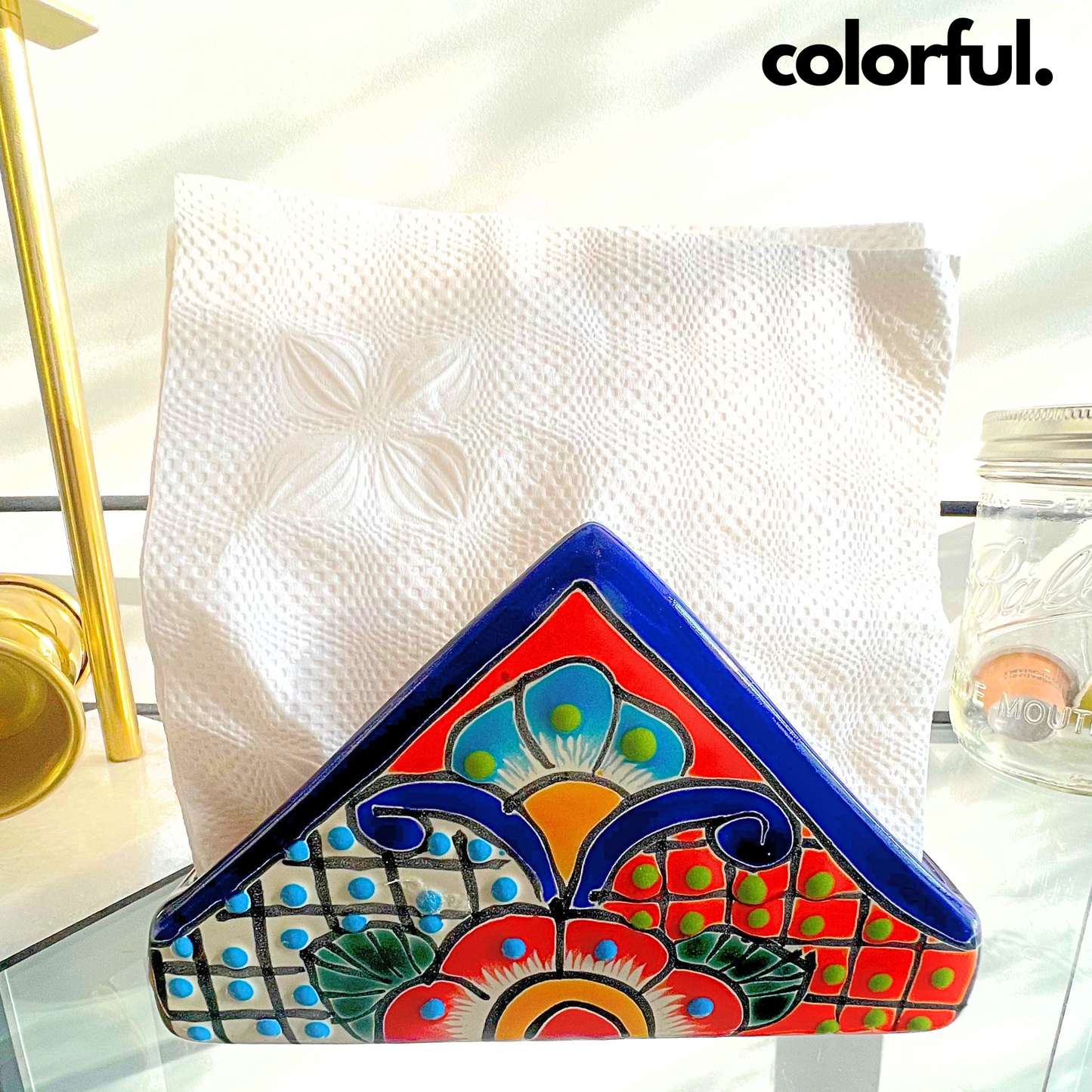 Colorful Napkin Holder