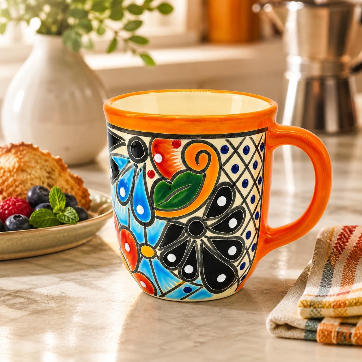 Colorful Mug — scale reference