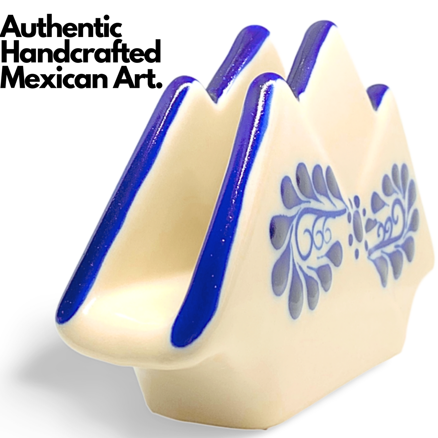 White Napkin Holder