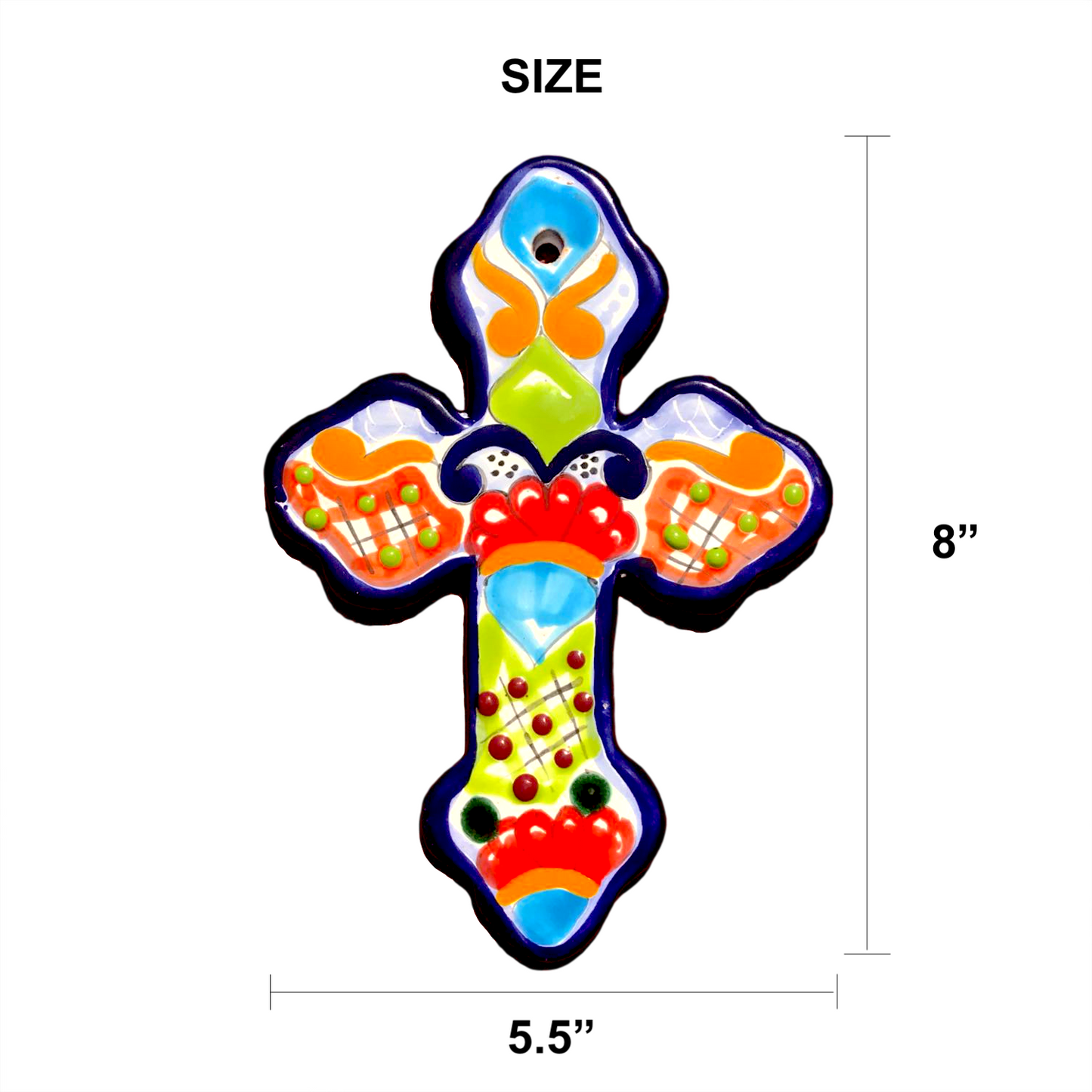 Mexican Colorful Cross