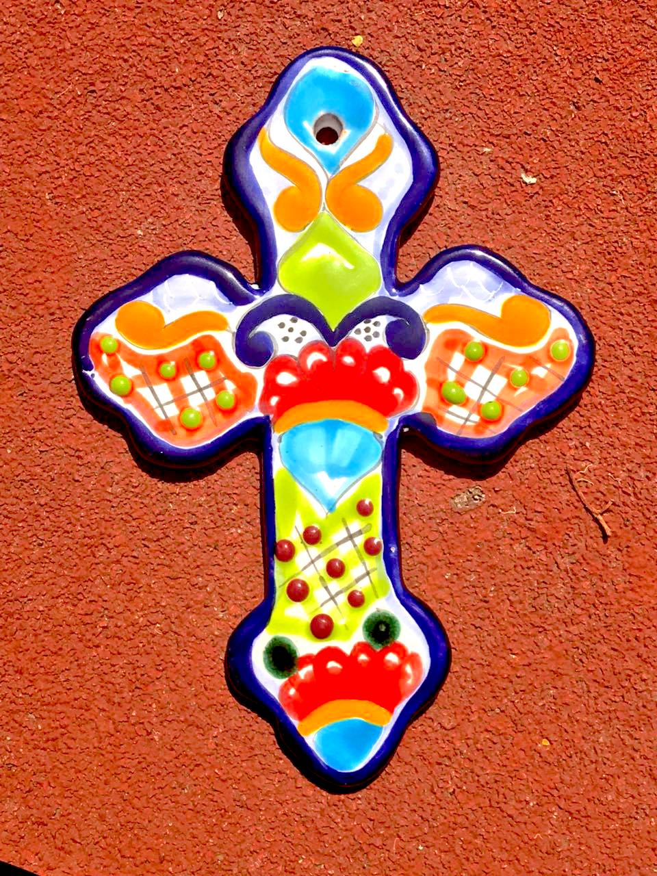 Mexican Colorful Cross
