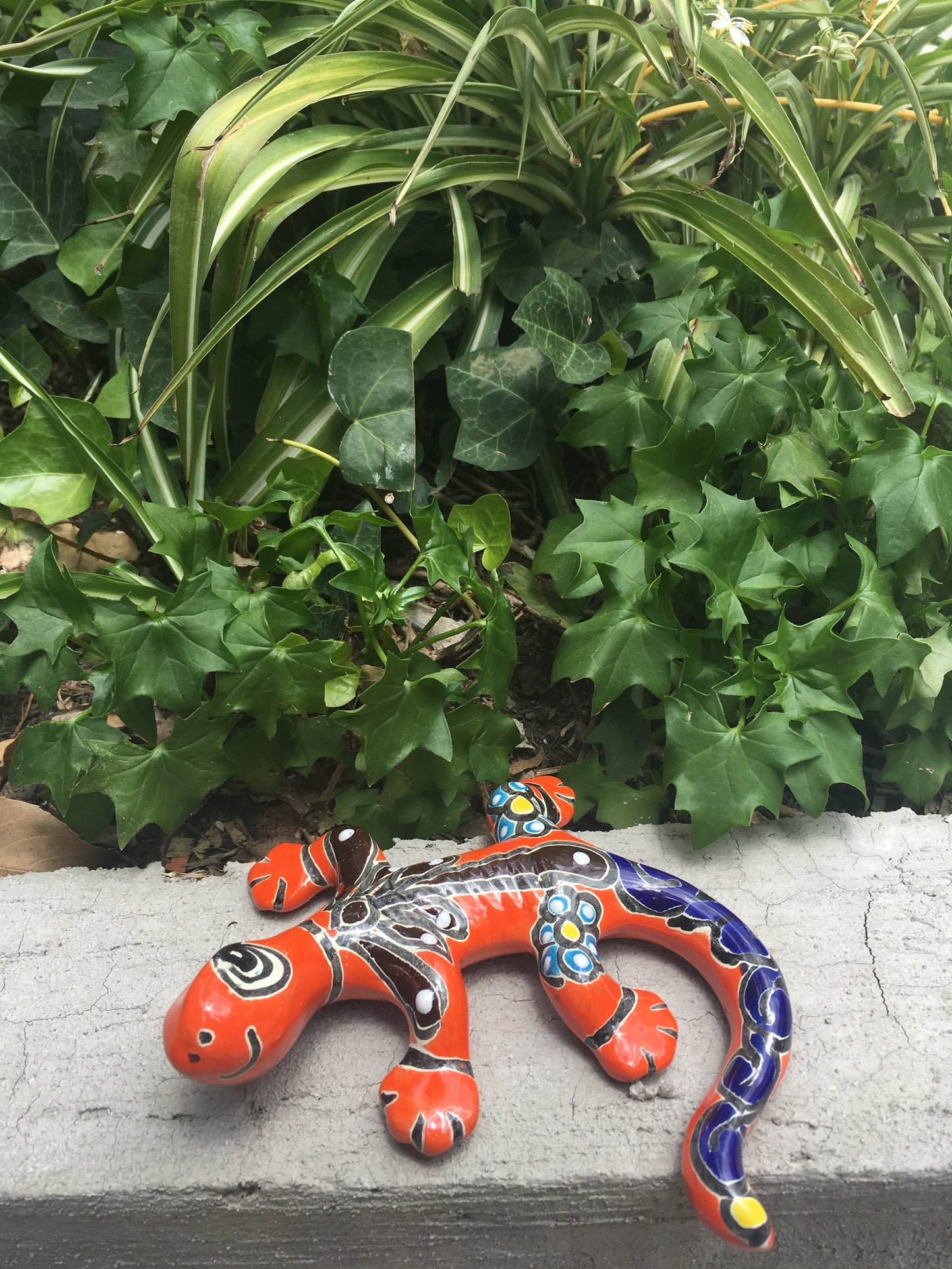 Talavera Ceramic Garden Lizard