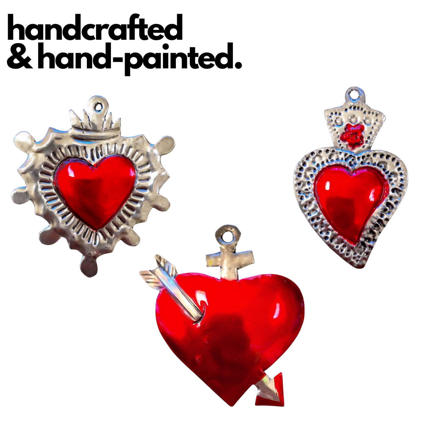 Mexican Milagros Charms - Set of 6