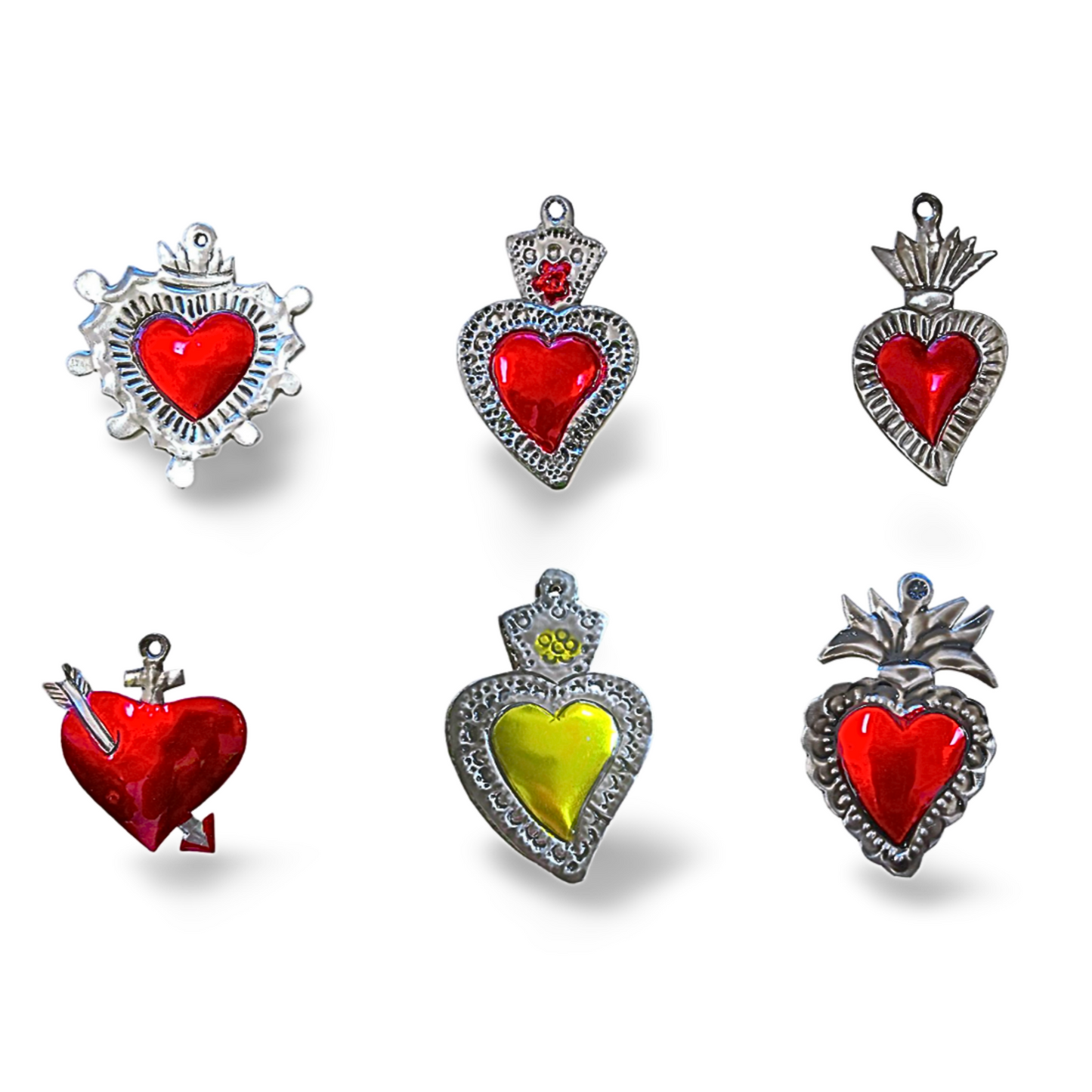 Mexican Milagros Charms - Set of 6