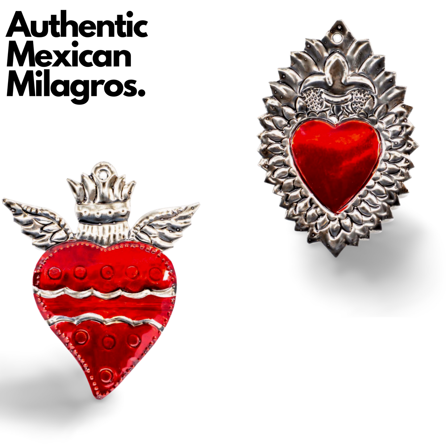 Mexican Milagros Charms - Set of 4