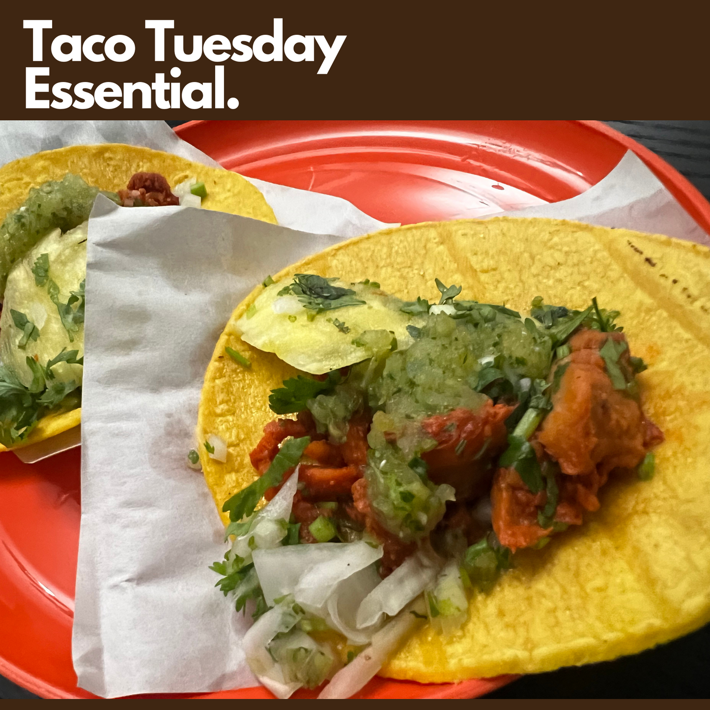Mexican Plato Taquero For Mexican Tacos Colorful