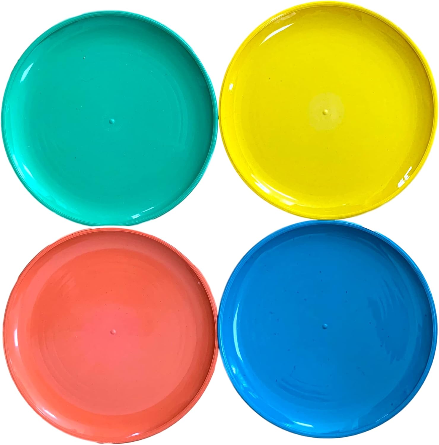Mexican Taco Plates Set of 12, Plato Taquero — detail of the hand-painted pattern