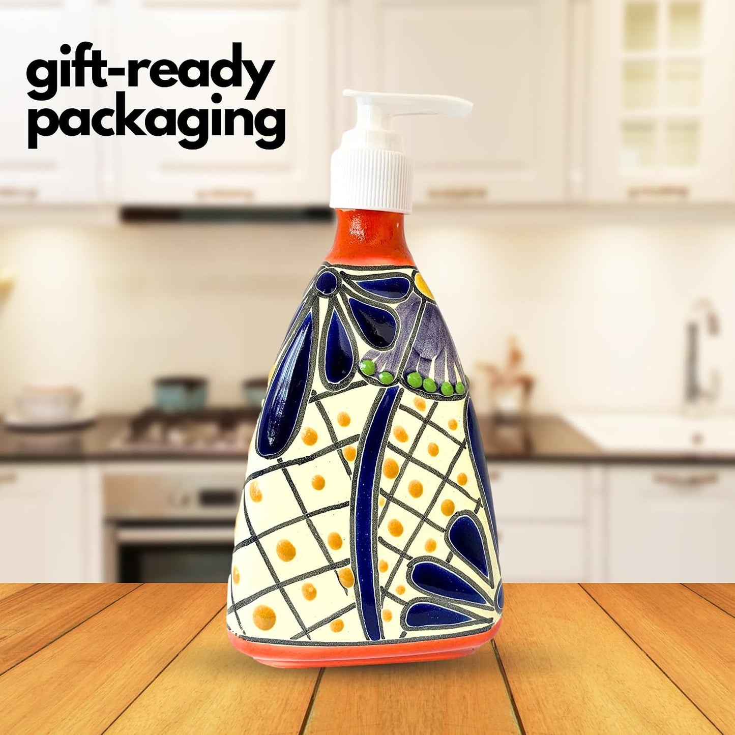 Pyramid Soap Dispenser, Multicolor — alternate angle
