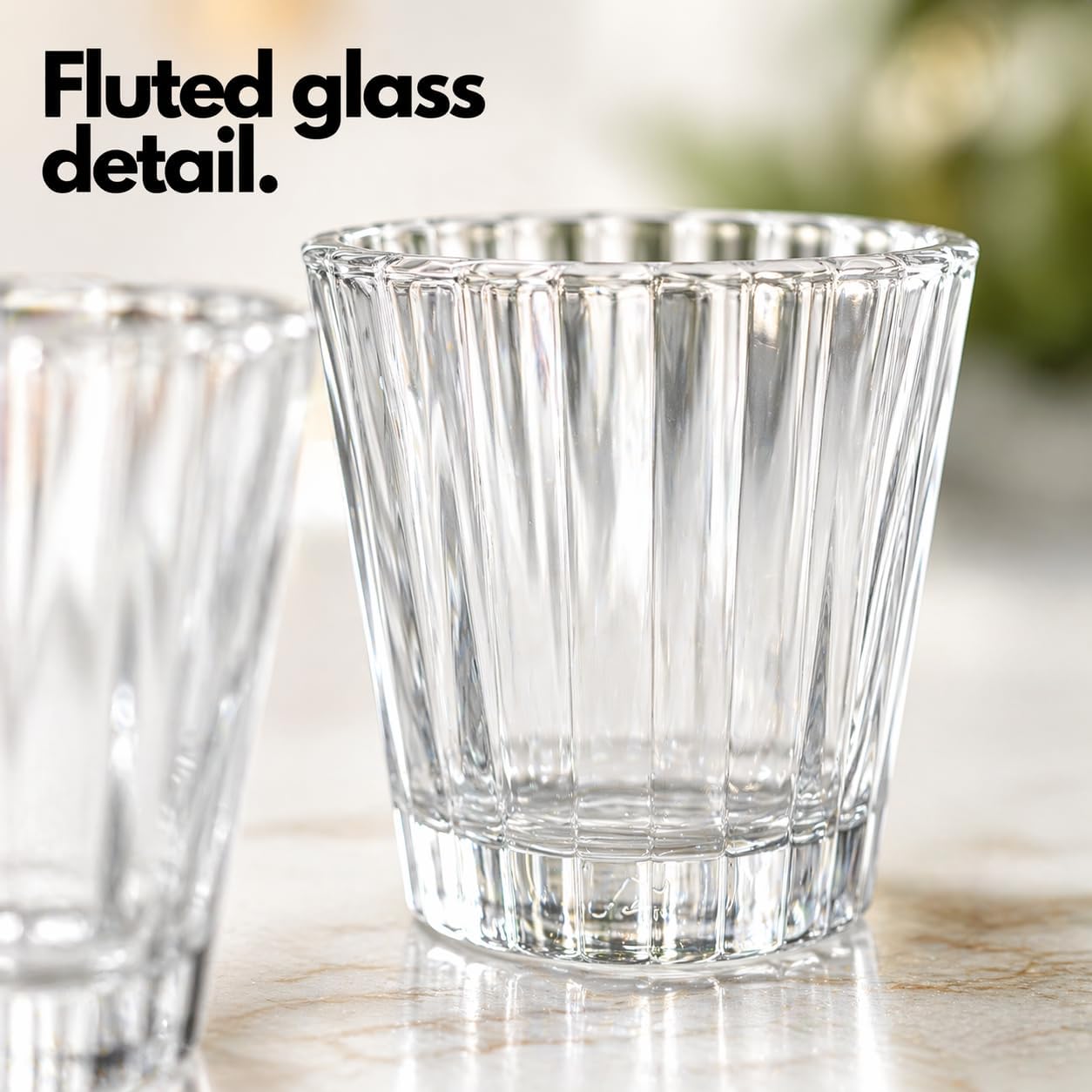 Veladora Mezcal Shot Glasses, Set of 4 — front view