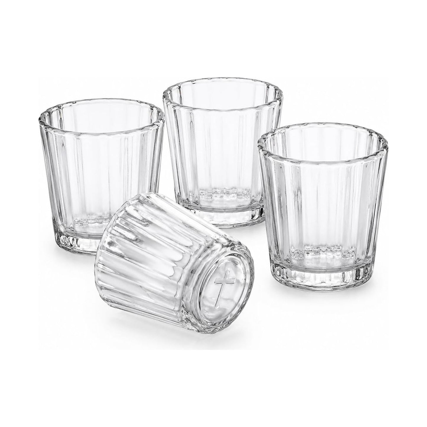 Veladora Mezcal Shot Glasses, Set of 4 — scale reference