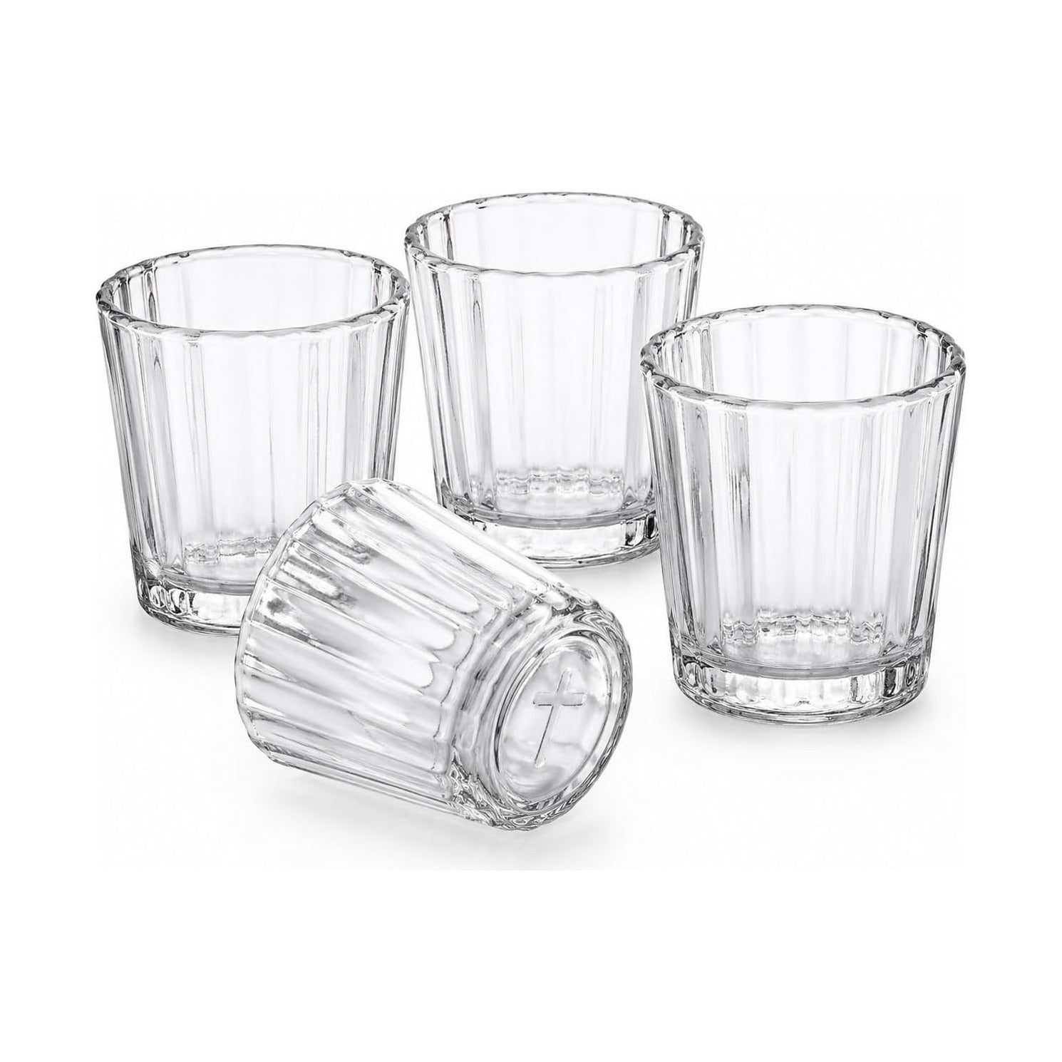 Veladora Mezcal Shot Glasses, Set of 4 — scale reference