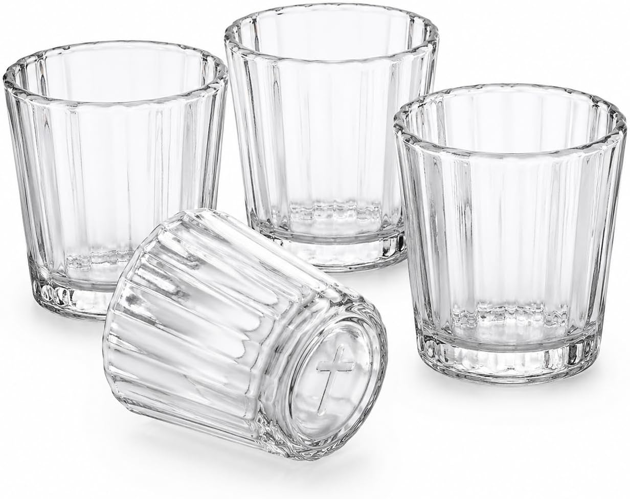 Veladora Mezcal Shot Glasses, Set of 4 — scale reference