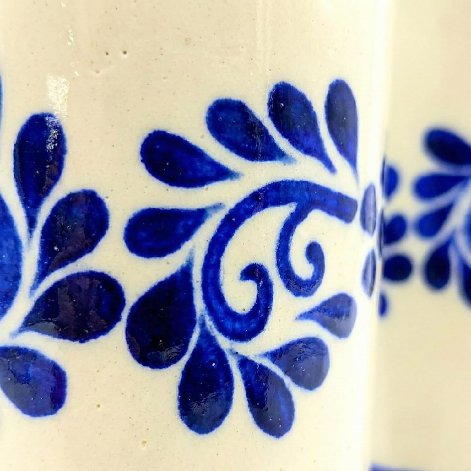 Mexican Shot Glasses, Hand, painted in Mexico — alternate angle
