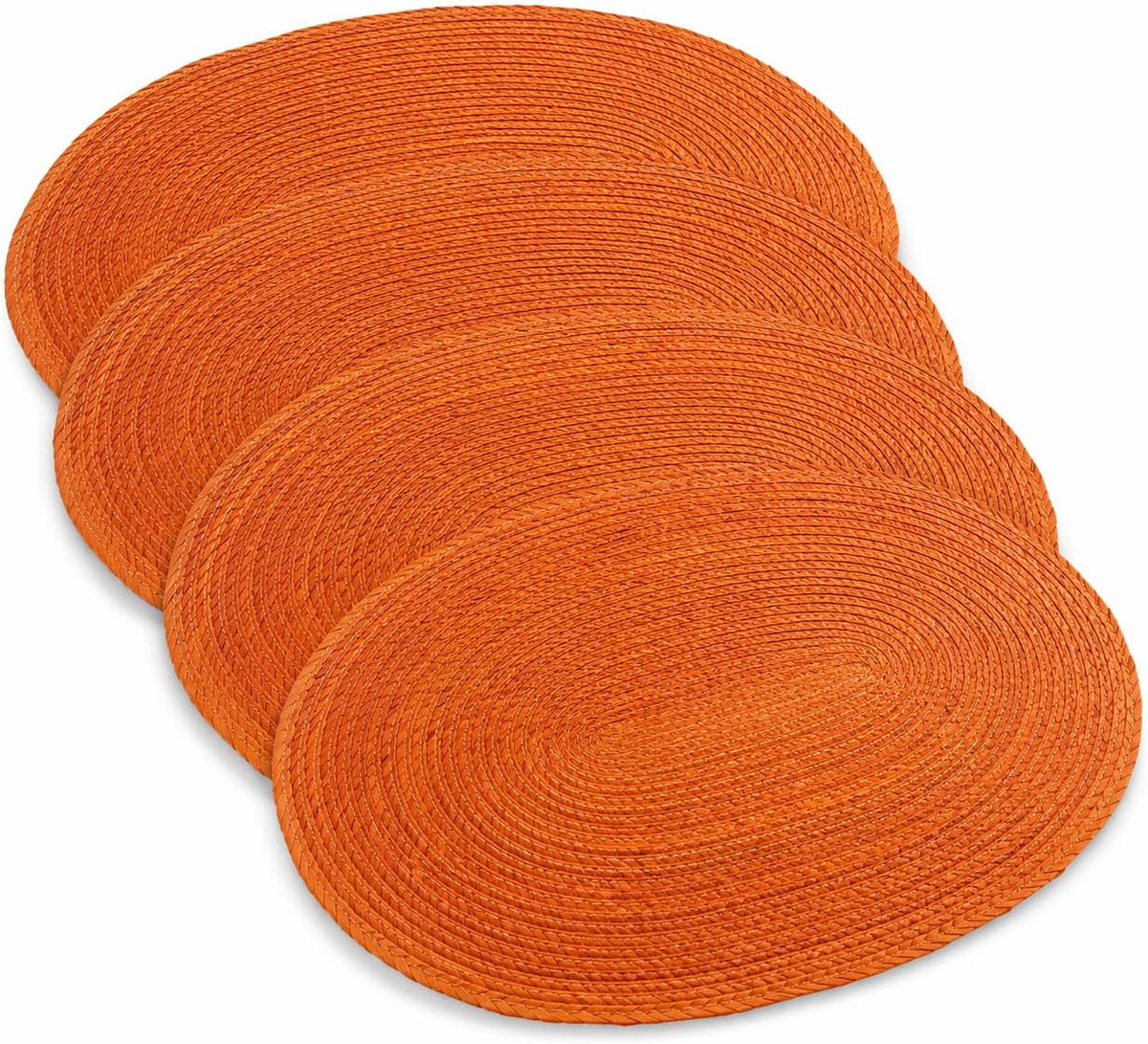 Orange Placemats, Set of 4 — alternate angle