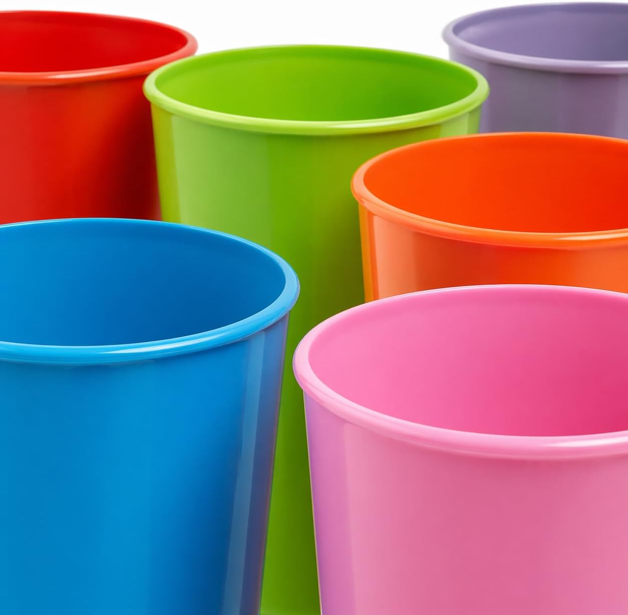 Colorful Mexican Party Cups, Set of 10 — front view