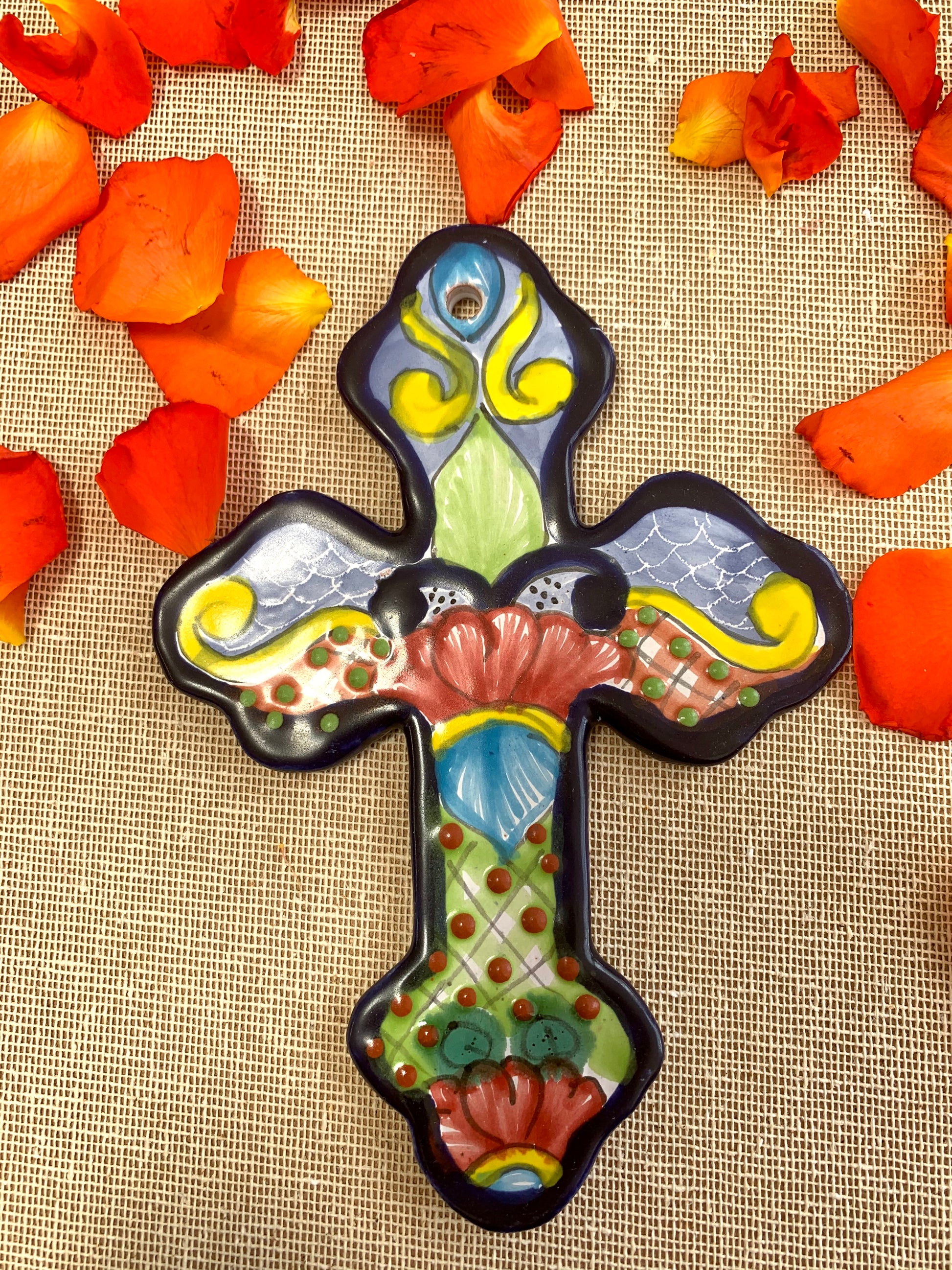 Mexican Colorful Cross