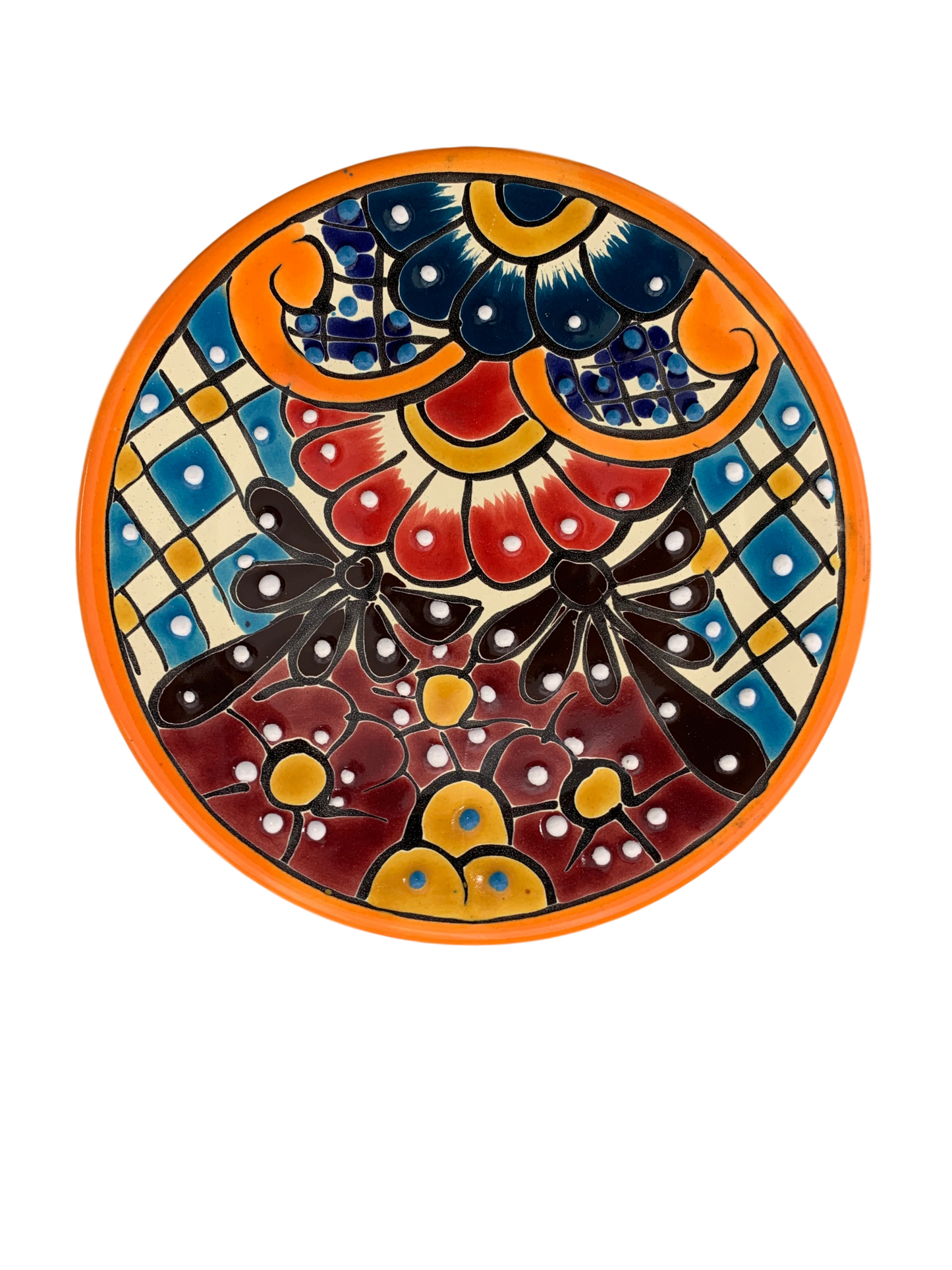 Colorful Ceramic Plate 8“